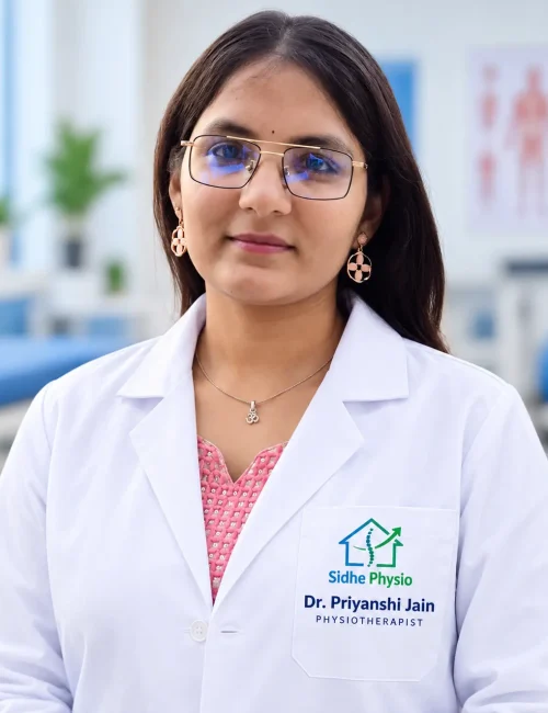 Professional Physiotherapist Portrait in Clinic